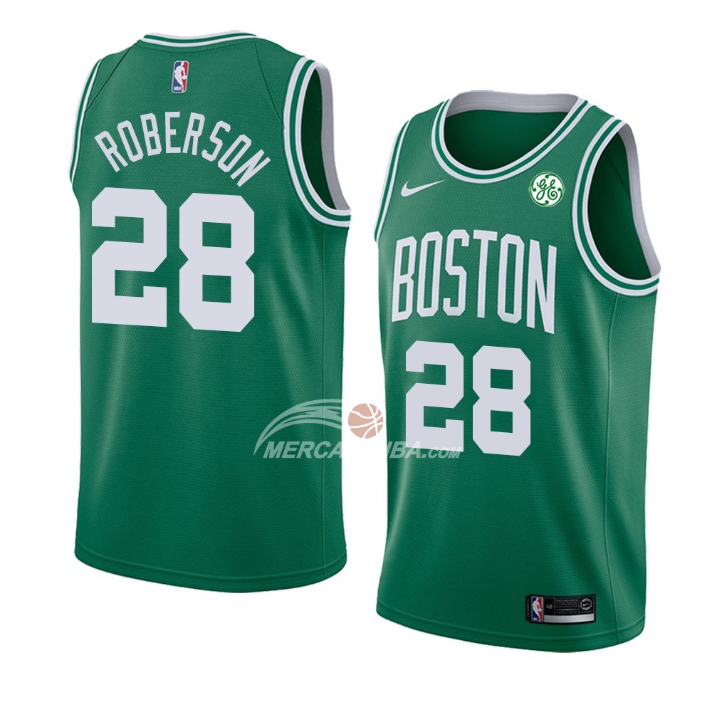 Maglia Boston Celtics Jeff Roberson Icon 2018 Verde